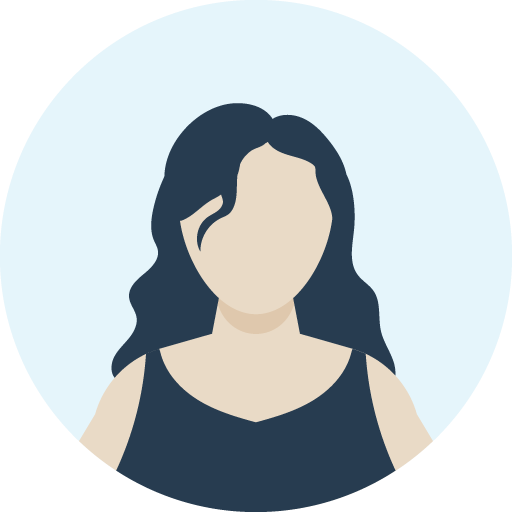 Icône de style avatar femme