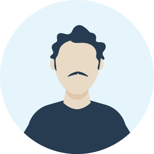 Icône de style avatar homme
