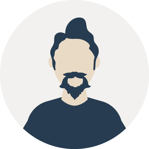 Icône de style avatar homme